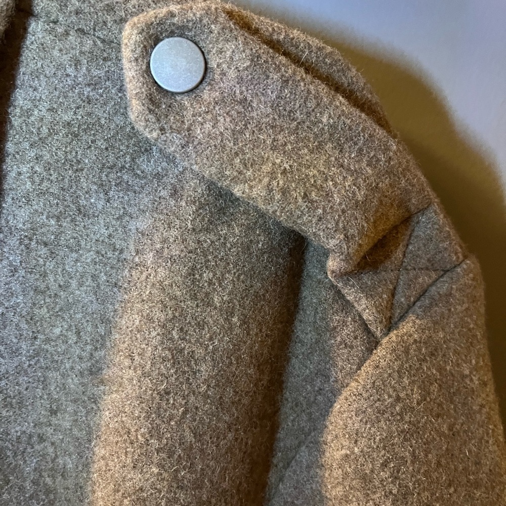 Treasure & Bond Women’s Beige Pea Coat - Picture 5 of 7